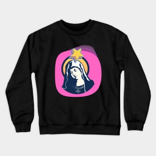 Pink our lady Crewneck Sweatshirt